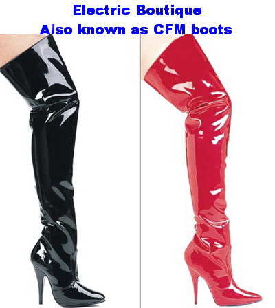 Electric Boutique for buying boots Otherwise known as CFM boots