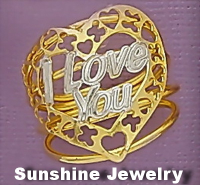 Sunshine Jewelry I Love You