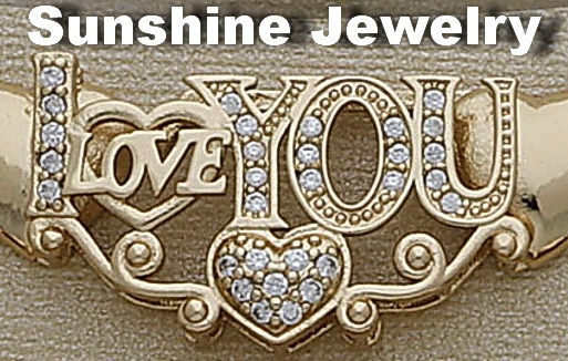 Sunshine Jewelry I Love You necklace
